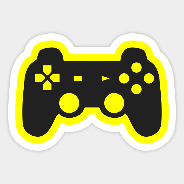 Video Game Inspired Console Playstation Dualshock Gamepad Sticker by rayrayray90